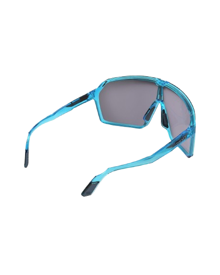 Sunglasses Rudy Project SPINSHIELD Crystal Azur/Multilaser Green