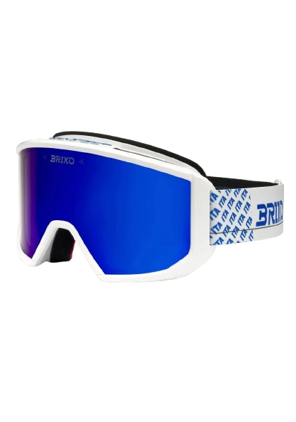 Brille Briko Frostbite Italia Matt White/Science Blue - 2025/26