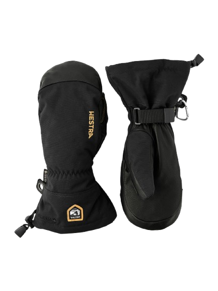 Gloves Hestra Army Leather Gore-Tex Mitt Black- 2025/26