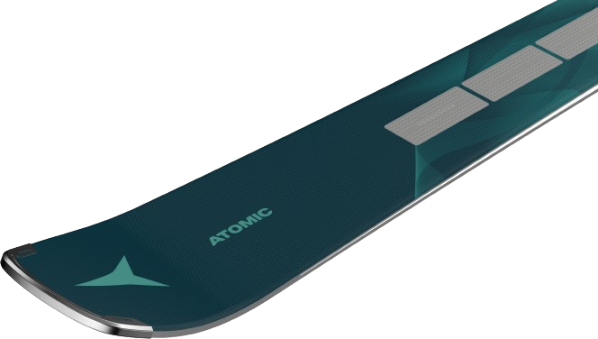 Skis Atomic Cloud Q14 Revoshock S + MI 12 GW Black/Smoke - 2025/26