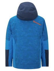 Jacke Ziener Trivor Lady Padded Blue Foggy Print Dark Navy - 2024/25