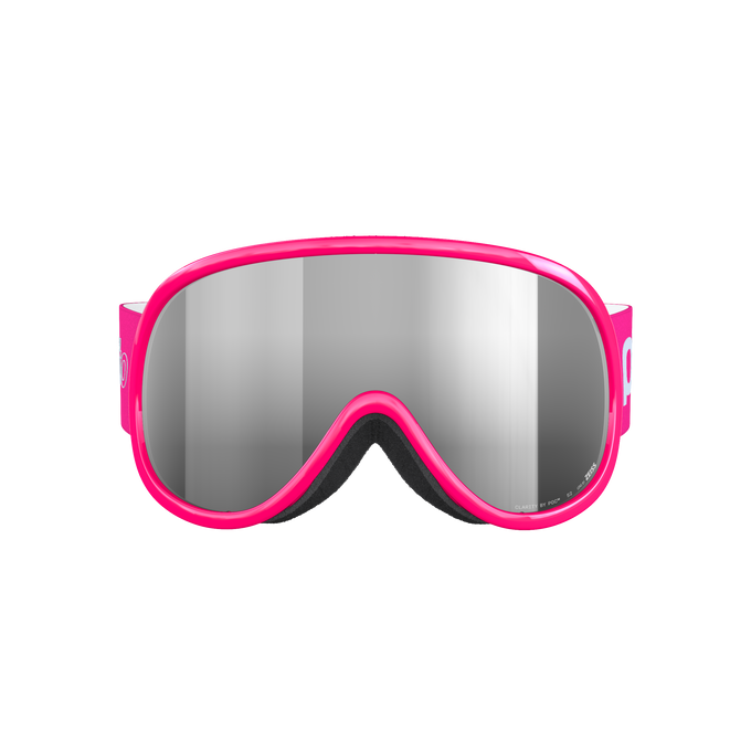 Brille POC Pocito Retina Fluorescent Pink/Partly Sunny Silver - 2025/26
