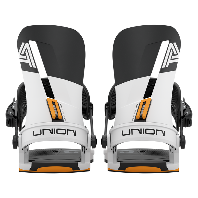 Snowboard Bindings Union Atlas White/Orange 2025/26