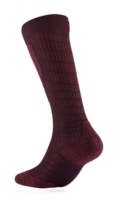 Ski socks Sidas Ski Expert Lady Burgundy - 2025/26