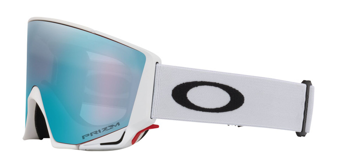 Brille Oakley Flow Scape M Matte White/Prizm Torch Iridium + Additional lens Prizm Snow Iced Iridium - 2025/26