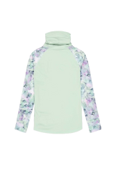Hoodie Picture Pagaya Blurry Water Silt Green - 2024/25
