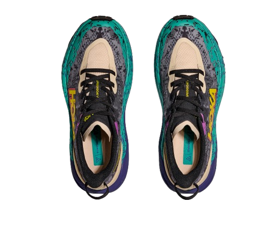 Man Schuhe Hoka Speedgoat 6 Oatmeal/Mountain Iris