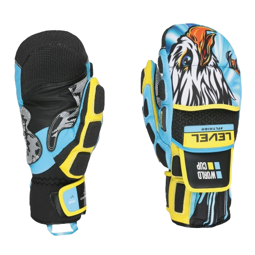 Handschuhe Level Worldcup CF Mitt Yellow/Blue - 2025/26
