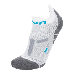 Outdoor Socks UYN Man Run 2IN Socks White/Grey