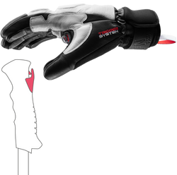 Handschuhe LEKI Griffin Prime 3D White/Grey - 2025/26