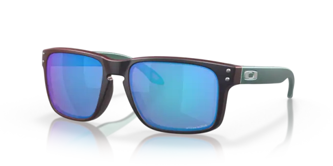 Sunglasses OAKLEY Holbrook Prizm Sapphire Lenses/Matte Black-Red Colorshift Frame - 2023