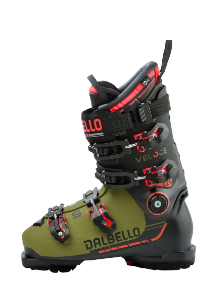 Skischuhe Dalbello Veloce 120 MV Black/Olive - 2025/26