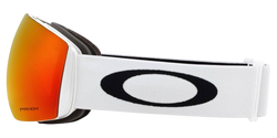 Brille Oakley Flight Deck L Matte White/Prizm Snow Torch Iridium - 2025/26