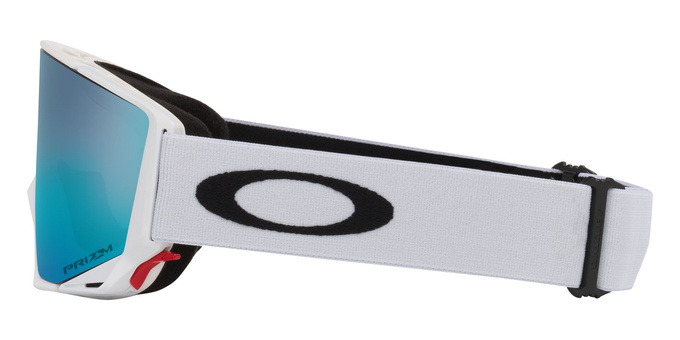 Brille Oakley Flow Scape M Matte White/Prizm Snow Sapphire Iridium + Additional lens Prizm Snow Iced Iridium - 2025/26