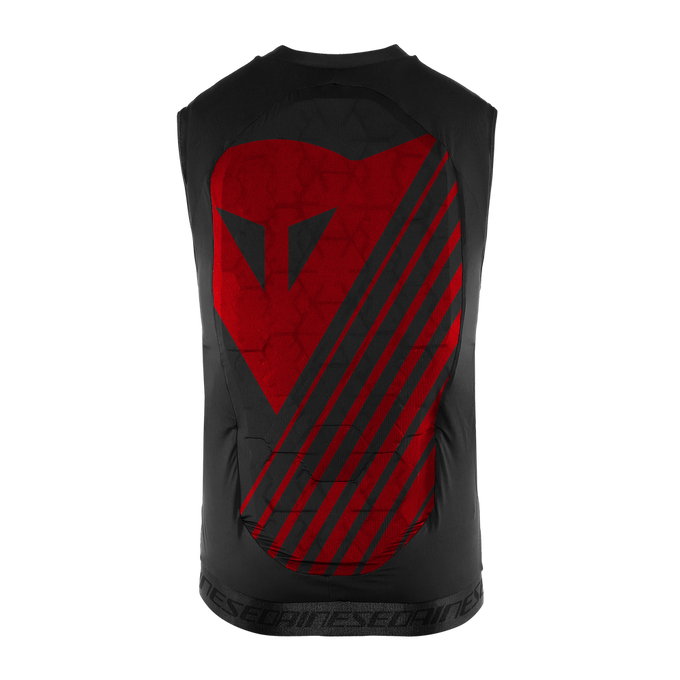 Protektor DAINESE Scrabeo Flexagon Waistcoat 2 Stretch-Limo/High-Risk-Red - 2024/25