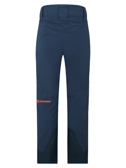 Ski pants Ziener Tewes Full-Zip Man Blue Foggy Print Dark Navy - 2025/26