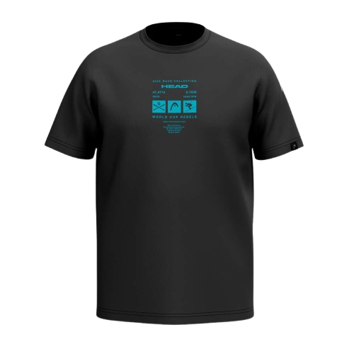 HEAD WCR T-Shirt Men Black - 2025/26