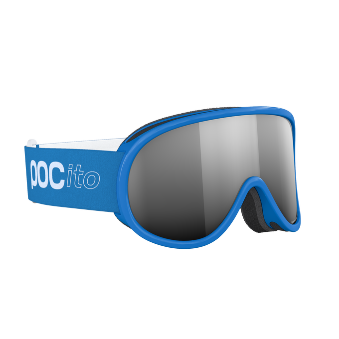 Brille POC Pocito Retina Fluorescent Blue/Partly Sunny Silver - 2025/26