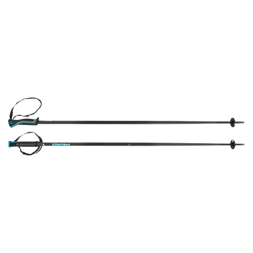 Ski poles HEAD Frontside Black/SpeedBlue - 2025/26