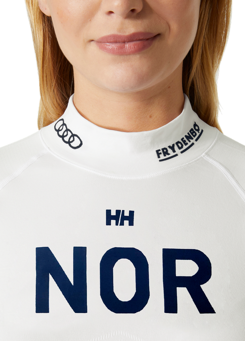 Thermal underwear Helly Hansen Lifa Seamless Racing Top White - 2023/24