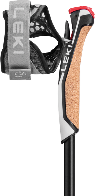 Poles Nordic Walking LEKI Instructor Lite Red