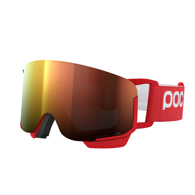 Goggles POC Nexal Mid Prismane Red/Partly Sunny Orange - 2025/26