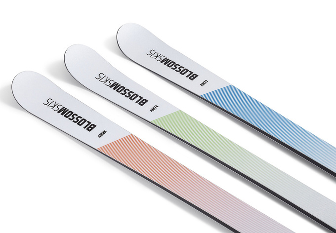 Skis Blossom Skis Turbo AM74 Multiflex + PRD 12 - 2024/25