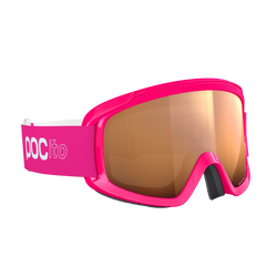 Goggles POC POCito Opsin Fluorescent Pink/Partly Sunny Light Orange - 2025/26