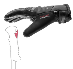 Gloves LEKI Snowfox 3D Women Black - 2025/26