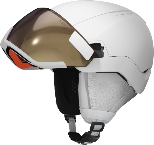 Skiing helmet Atomic Revent GT AMID Visor HD PHOTO White Heather - 2025/26