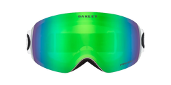 Brille Oakley Flight Deck M Prizm Snow Jade Iridium Lenses / Matte White - 2024/25