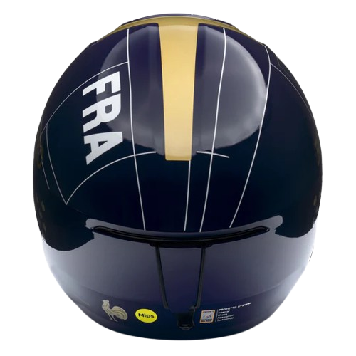 Helm Briko Volcano 2.0 Graphik France Mips Shiny Blue/White - 2025/26