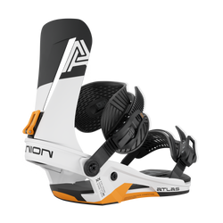 Snowboard Bindings Union Atlas White/Orange 2025/26