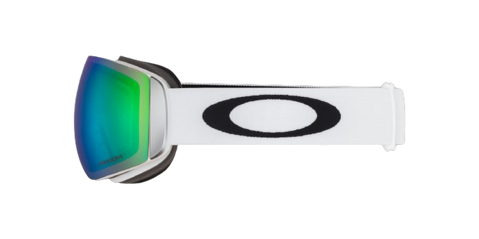 Brille Oakley Flight Deck M Prizm Snow Jade Iridium Lenses / Matte White - 2024/25