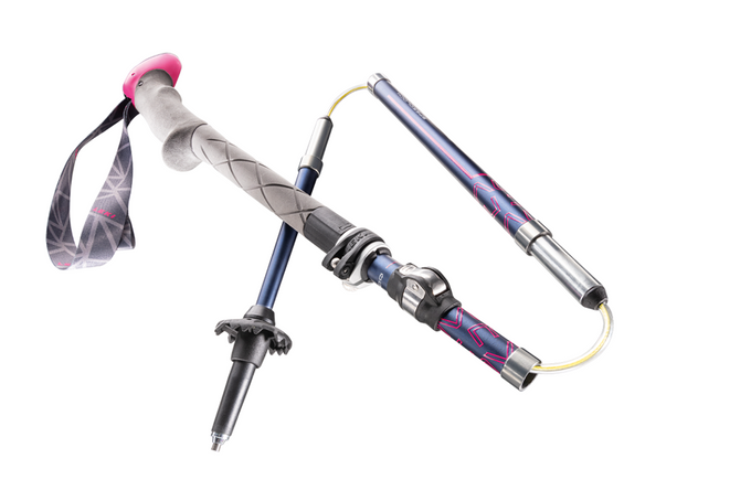 Skitouring/ touring poles LEKI Micro Vario Carbon Lady - 2021