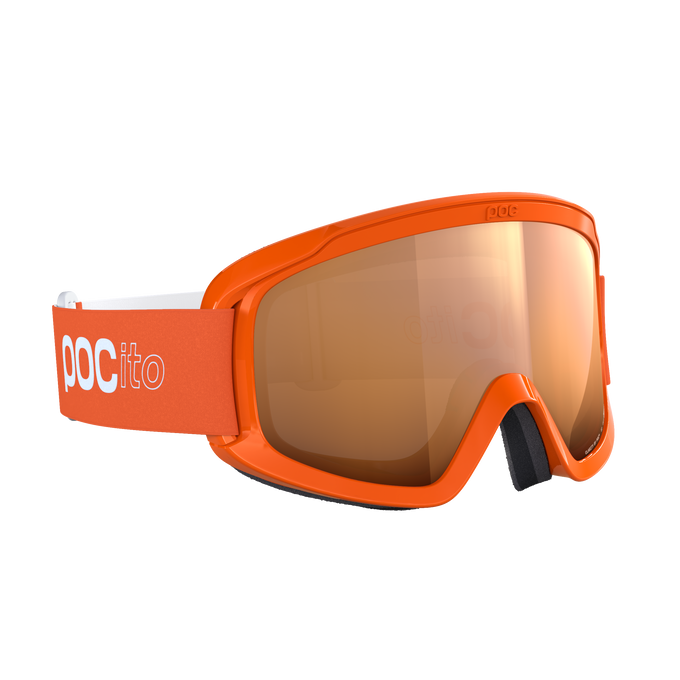 Brille POC POCito Opsin Fluorescent Orange/Partly Sunny Light Orange - 2025/26