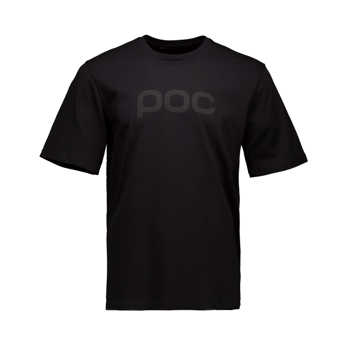 T-Shirt Poc Tee Uranium Black - 2025/26