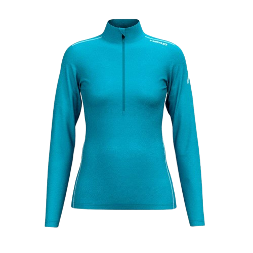 Bluse HEAD Race Midlayer Women Blue - 2025/26