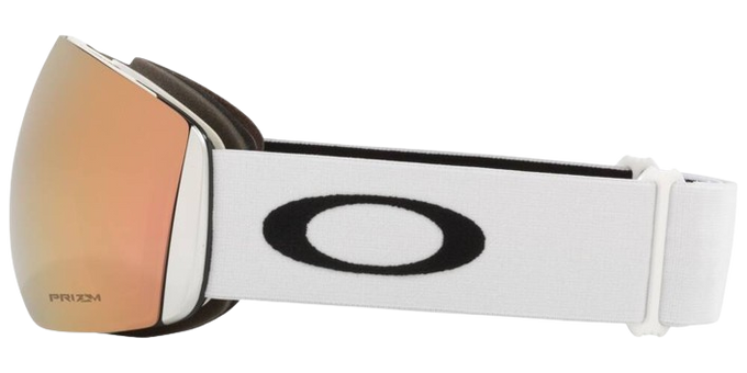 Brille Oakley Flight Deck L Matte White/Prizm Rose Gold - 2025/26