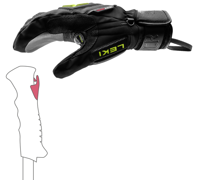 Handschuhe LEKI WCR C-Tech 3D Mitt - 2025/26