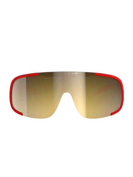 Sonnenbrille POC Aspire Prismane Red/Clarity Road/Partly Sunny Gold