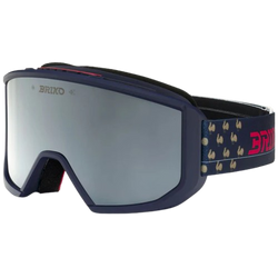 Googles Briko Vulcano Mask France Tangaroa Blue Golden - 2025/26