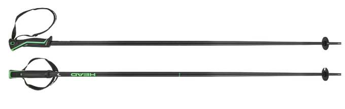 Skistöcke HEAD Frontside Black/Green - 2025/26