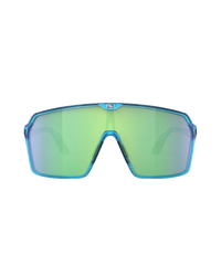 Sunglasses Rudy Project SPINSHIELD Crystal Azur/Multilaser Green