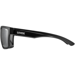 Sunglasses Uvex Lgl 29 Black Mat/Mirror Silver - 2023