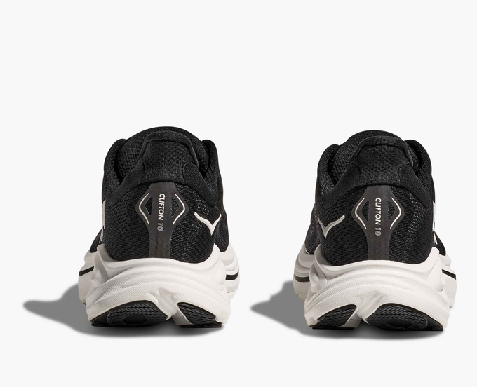 Men shoes Hoka Clifton 10 Wide Black/White