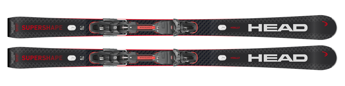 Ski HEAD Supershape E-Rally + PRD 12 GW Matt Black - 2025/26