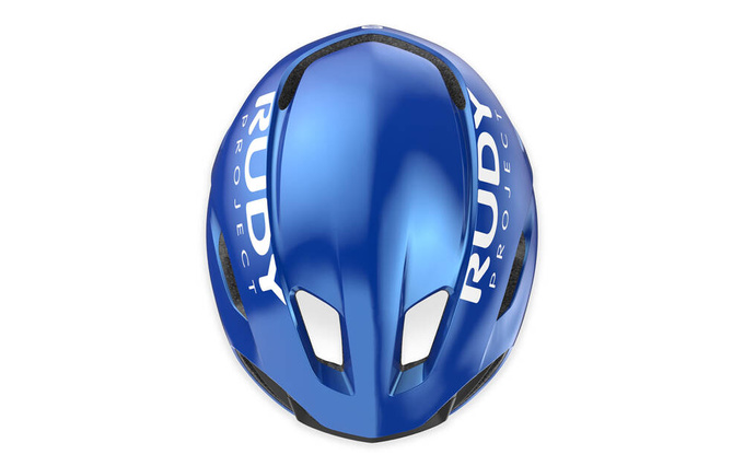 Bike Helmet Rudy Project NYTRON Blue Metal/Black Matte - 2025