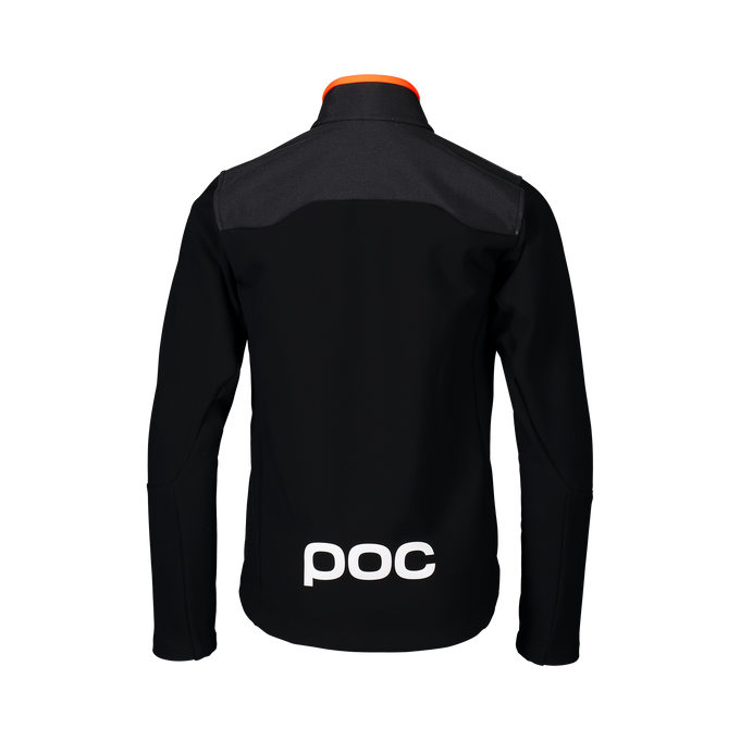 Softshell POC Race Jacket Jr Uranium Black - 2025/26