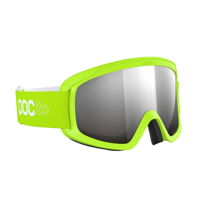 Brille POC POCito Opsin Fluorescent Yellow/Green/Partly Sunny Silver - 2025/26